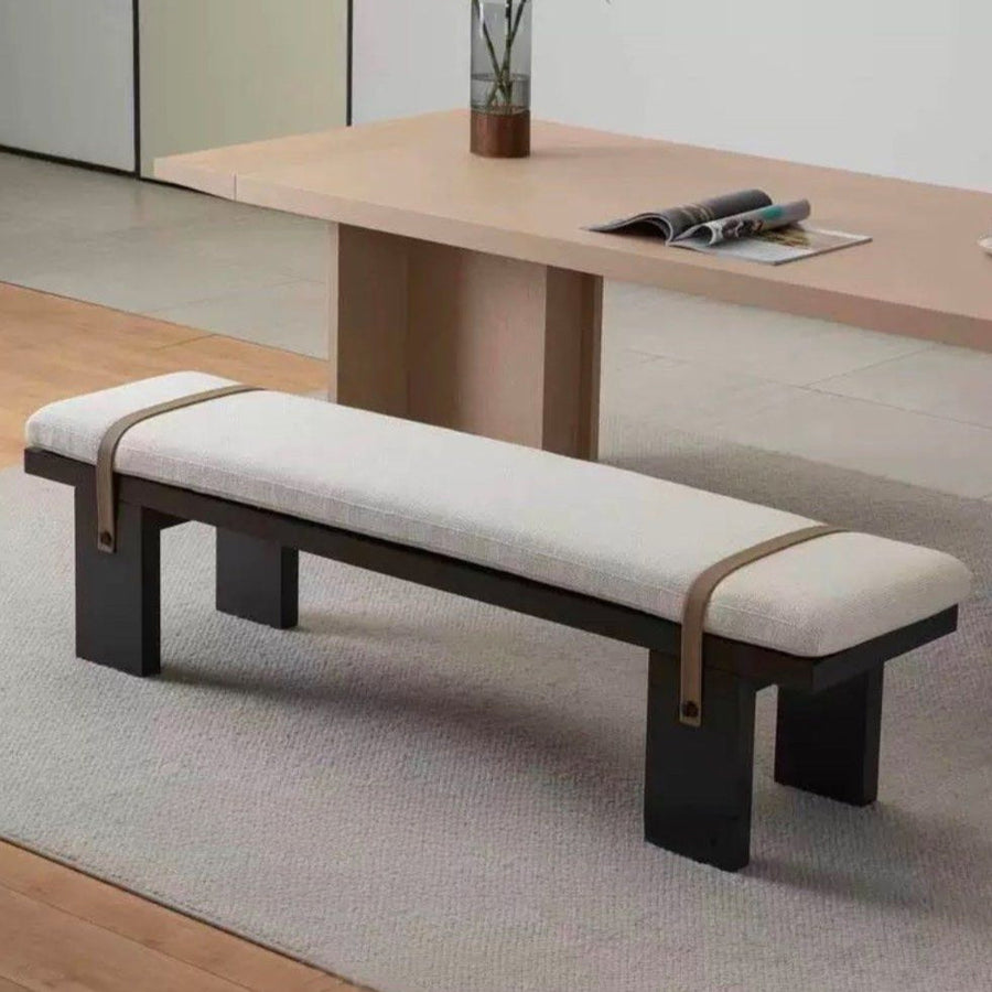TAYEN Modern Fabric Bench - Radical Homes Singapore