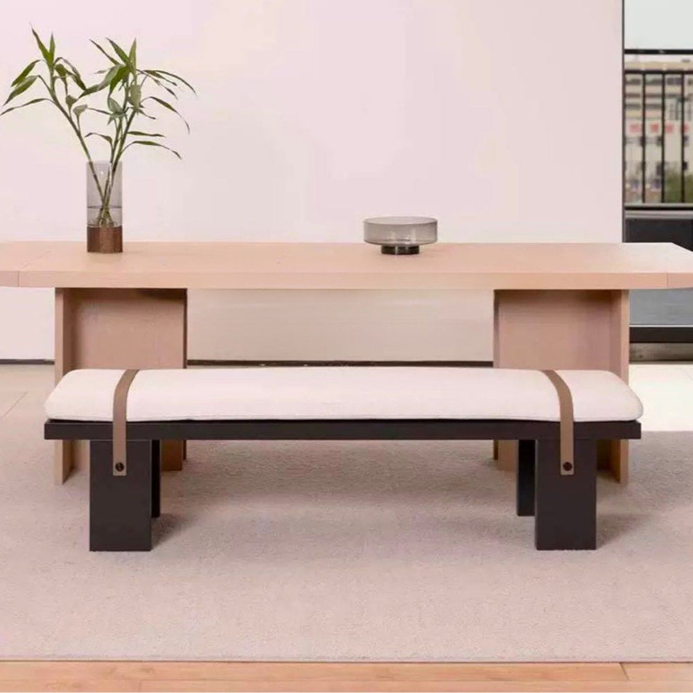 TAYEN Modern Fabric Bench - Radical Homes Singapore