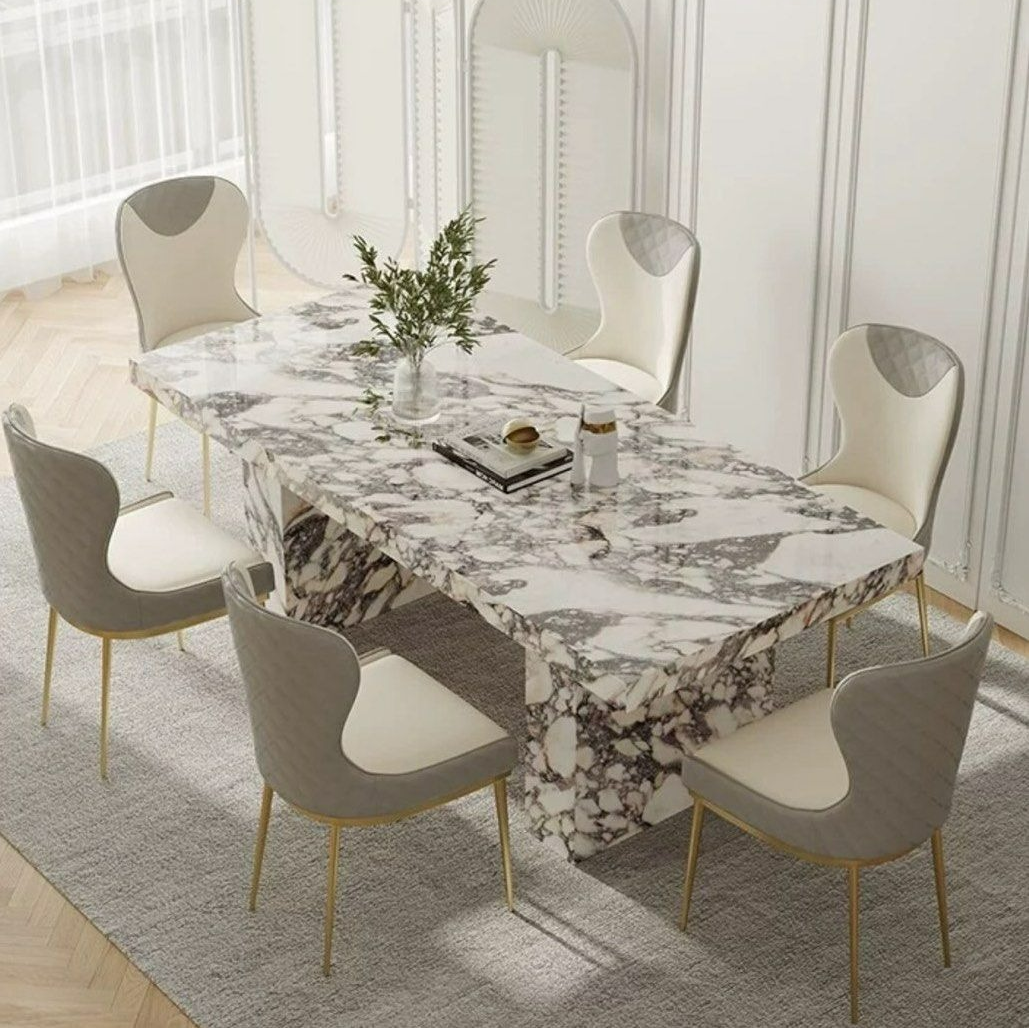 PARRA Modern Marble Dining Table - Radical Homes Singapore