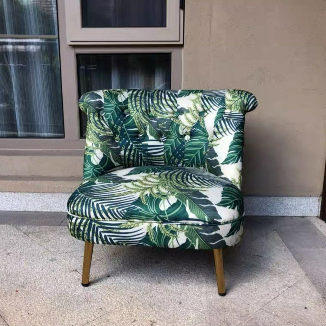 JOLT Eclectic Fabric Lounge Chair - Cassa Haus Singapore