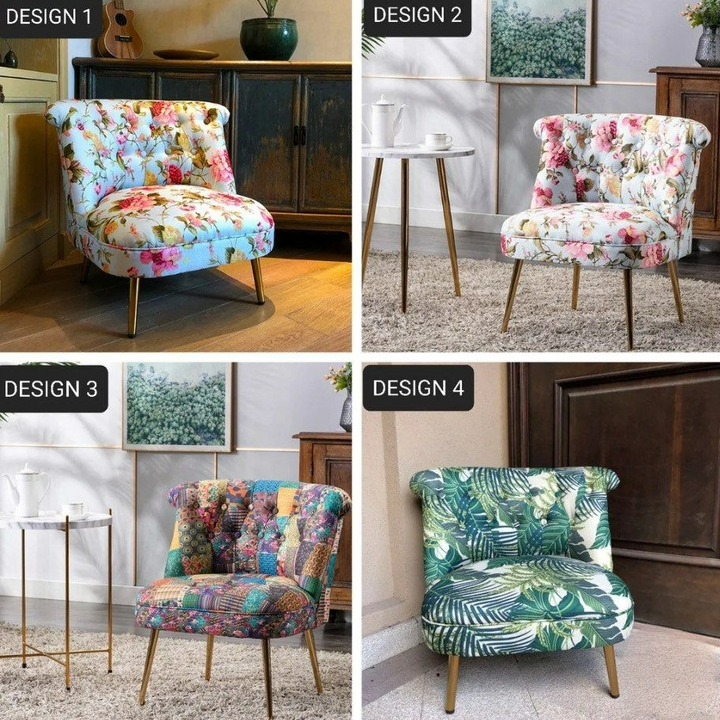 JOLT Eclectic Fabric Lounge Chair - Cassa Haus Singapore