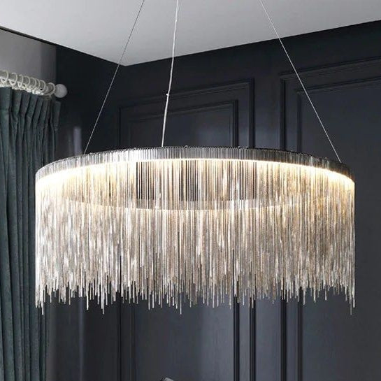 TIA Modern Moonlight Chandelier - Radical Homes Singapore