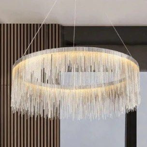TIA Modern Moonlight Chandelier - Radical Homes Singapore
