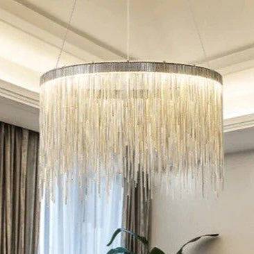 TIA Modern Moonlight Chandelier - Radical Homes Singapore