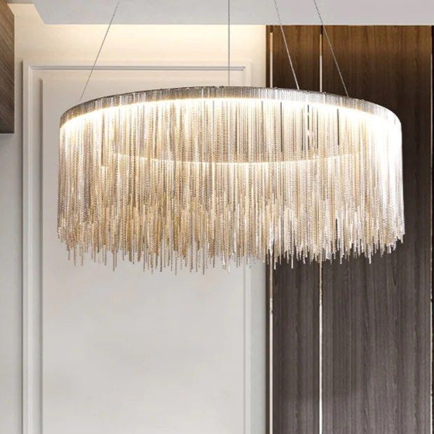 TIA Modern Moonlight Chandelier - Radical Homes Singapore