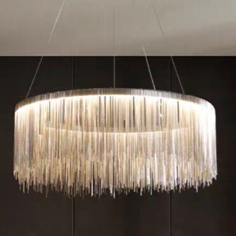TIA Modern Moonlight Chandelier - Radical Homes Singapore