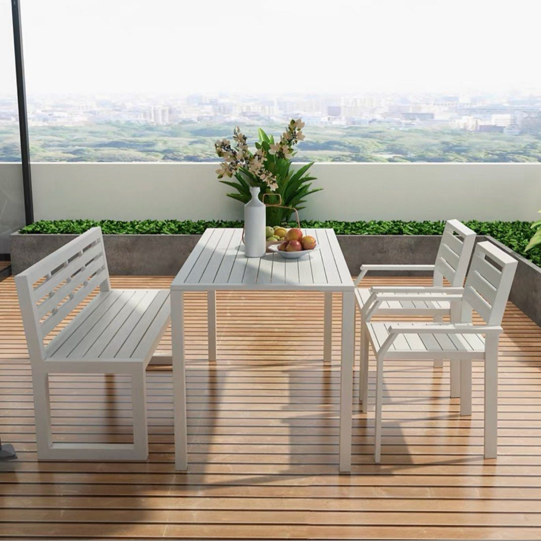 IRENE Modern Outdoor Table & Chairs - Radical Homes Singapore