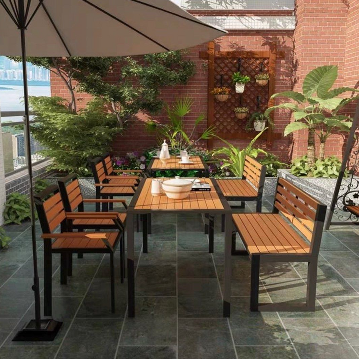 IRENE Modern Outdoor Table & Chairs - Radical Homes Singapore