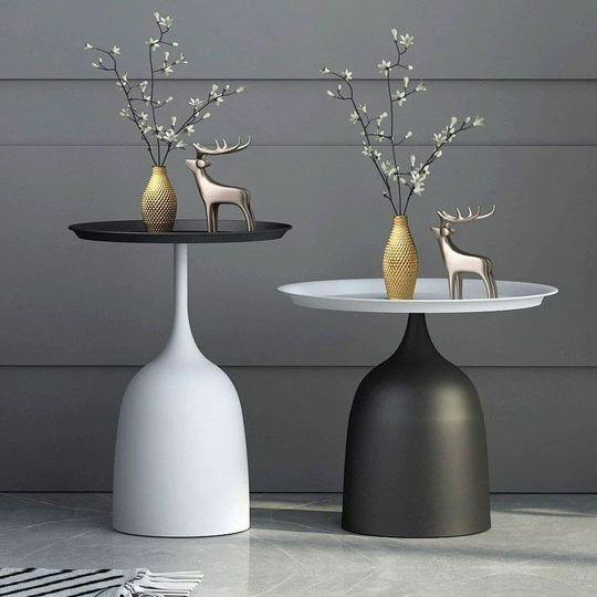 ZORVIA Modern Bell Side Table - Cassa Haus Singapore