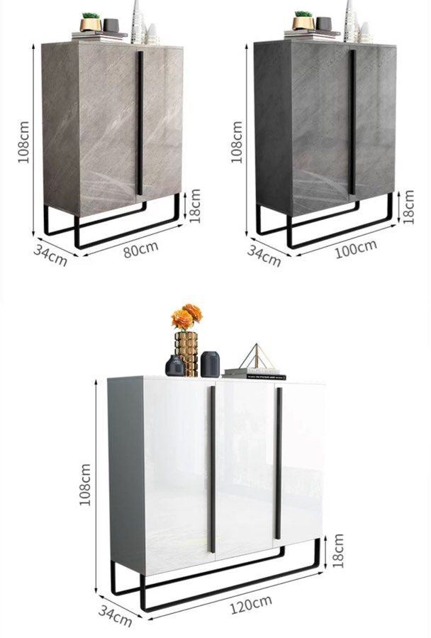 TOLIVER Modern Shoe Cabinet - Radical Homes Singapore