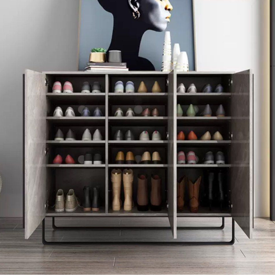 TOLIVER Modern Shoe Cabinet - Radical Homes Singapore