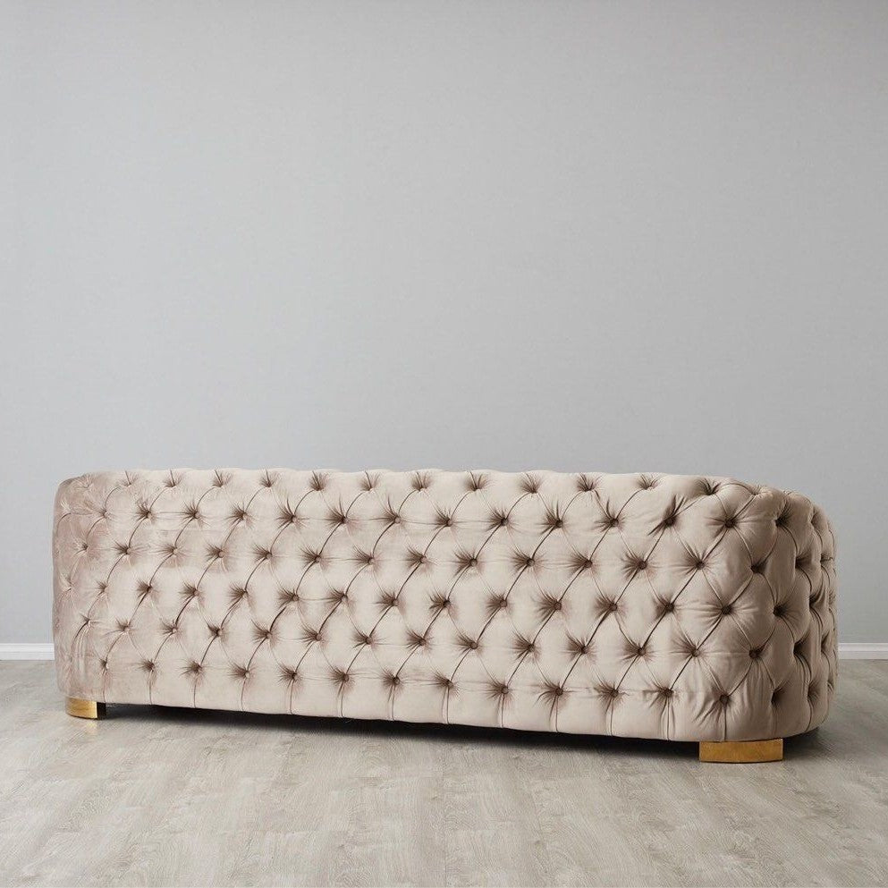BRONTEA Modern Chesterfield Sofa - Cassa Haus Singapore