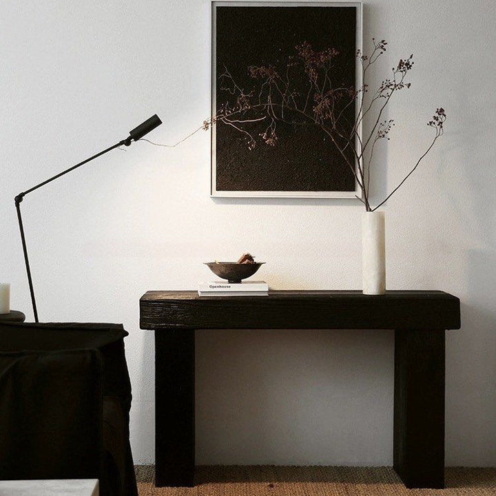 WENDY Rustic Solid Wood Console Table - Radical Homes Singapore