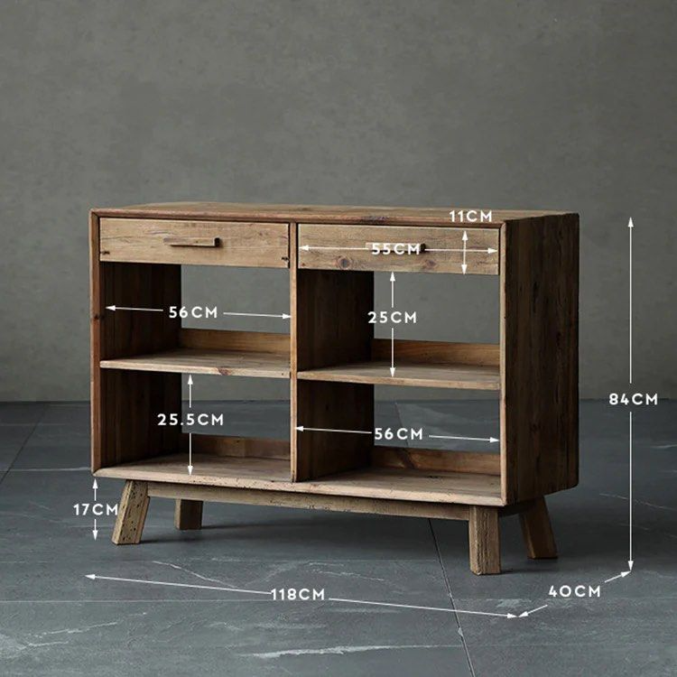 FEZENE Solid Wood Sideboard - Radical Homes Singapore