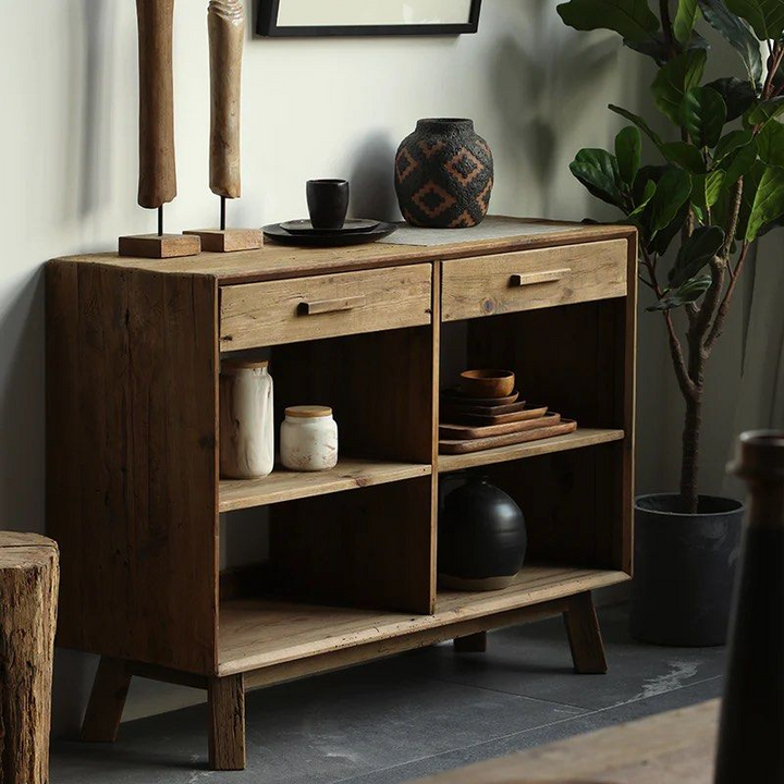 FEZENE Solid Wood Sideboard - Radical Homes Singapore