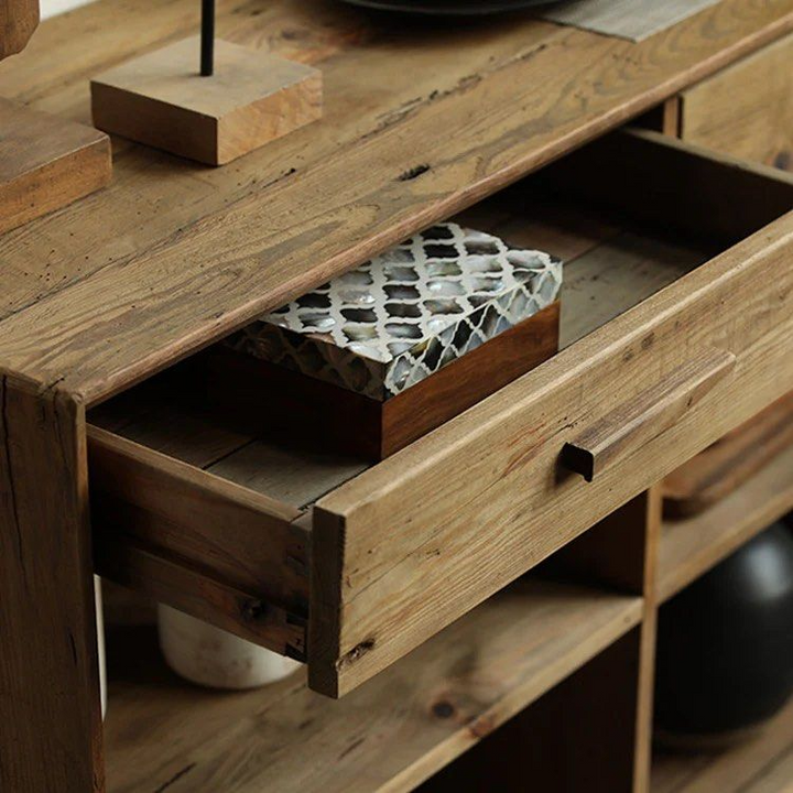 FEZENE Solid Wood Sideboard - Radical Homes Singapore