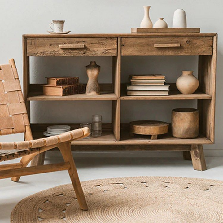 FEZENE Solid Wood Sideboard - Radical Homes Singapore