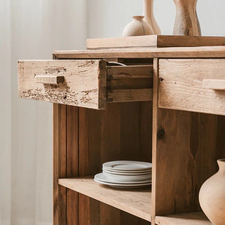 FEZENE Solid Wood Sideboard - Radical Homes Singapore