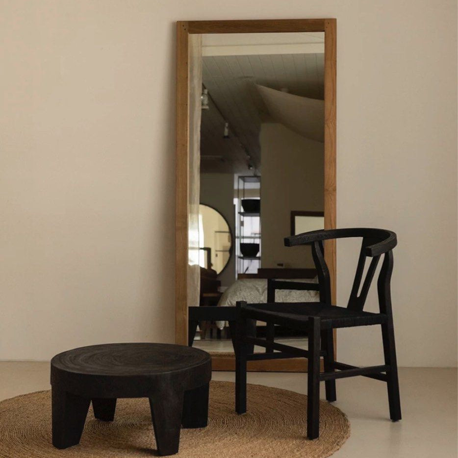 TRELIS Rustic Solid Wood Mirror - Radical Homes Singapore