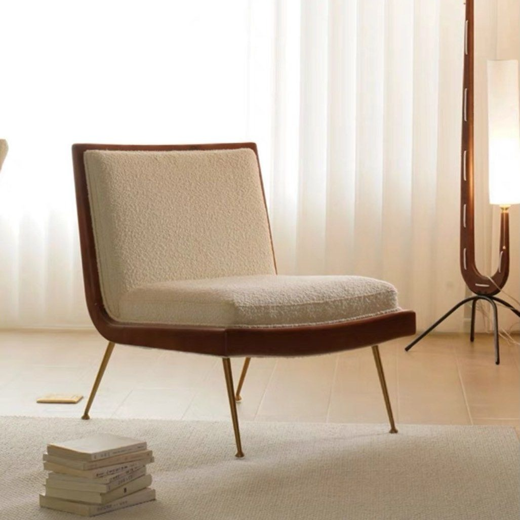 JORA Modern Boucle Lounge Chair - Cassa Haus Singapore
