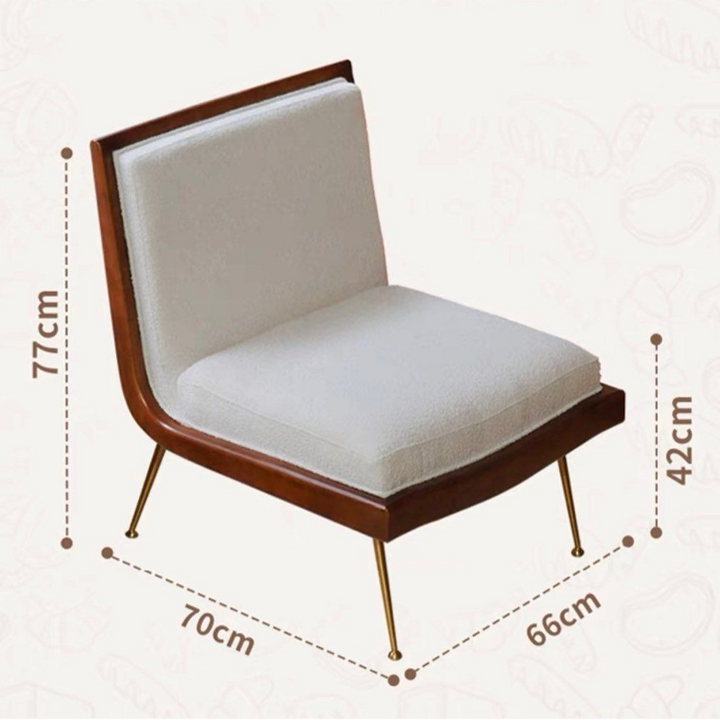 JORA Modern Boucle Lounge Chair - Cassa Haus Singapore