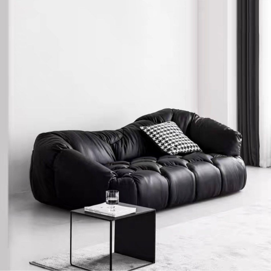 SELVORA Modern Leather Sofa - Radical Homes Singapore