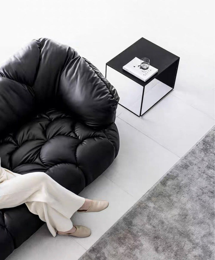 SELVORA Modern Leather Sofa - Radical Homes Singapore