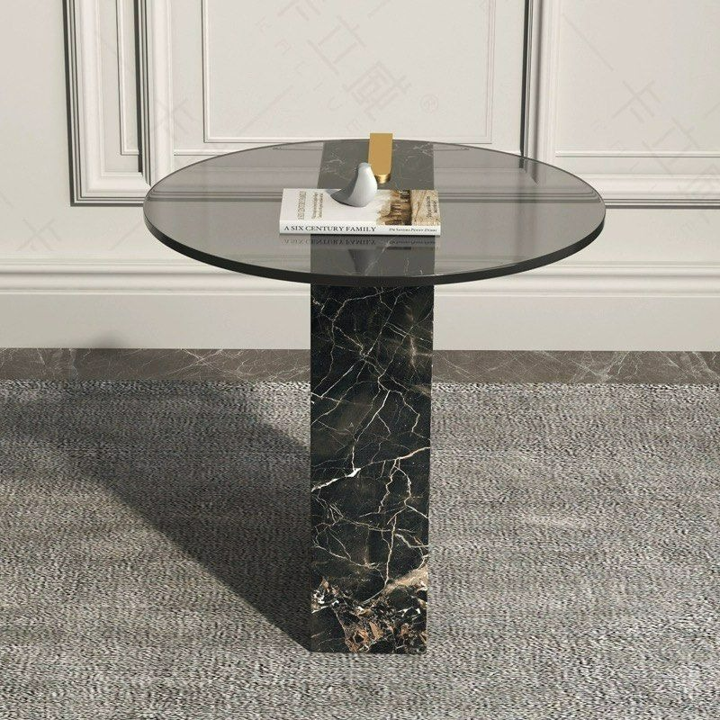 ROY Modern Marble Side Table - Radical Homes Singapore