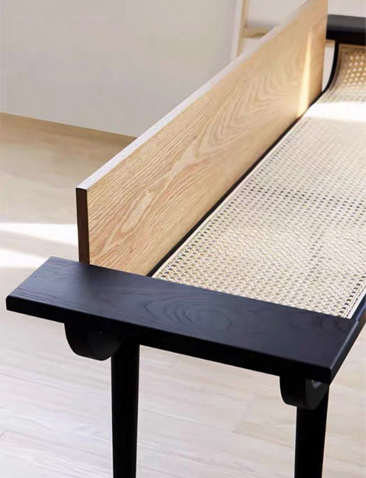 KANSO Japandi Rattan Bench - Cassa Haus Singapore