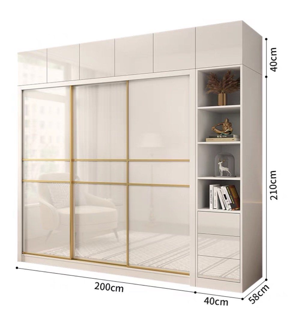 AUGUSTUS Modern Wardrobe - Radical Homes Singapore
