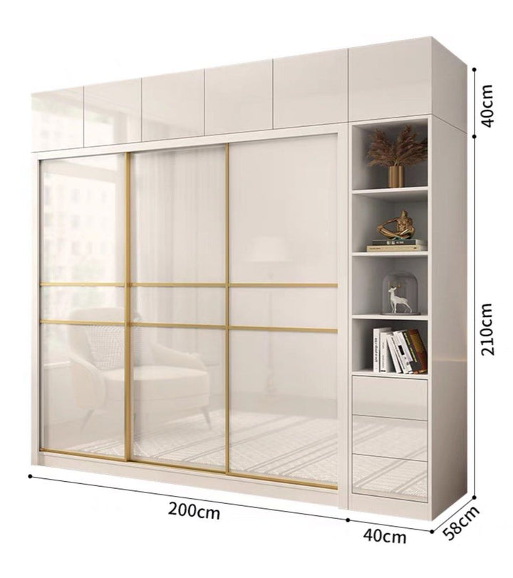 AUGUSTUS Modern Wardrobe - Radical Homes Singapore