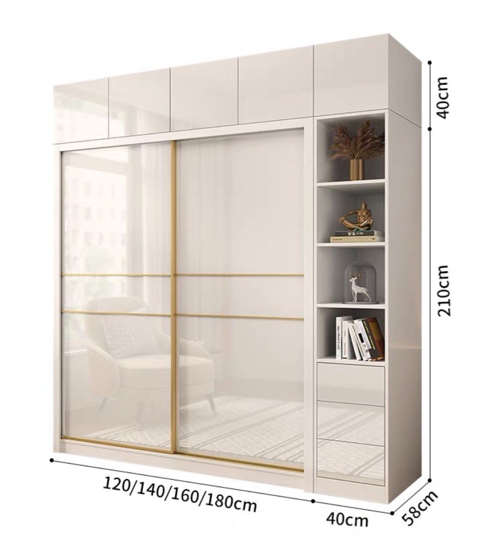 AUGUSTUS Modern Wardrobe - Radical Homes Singapore