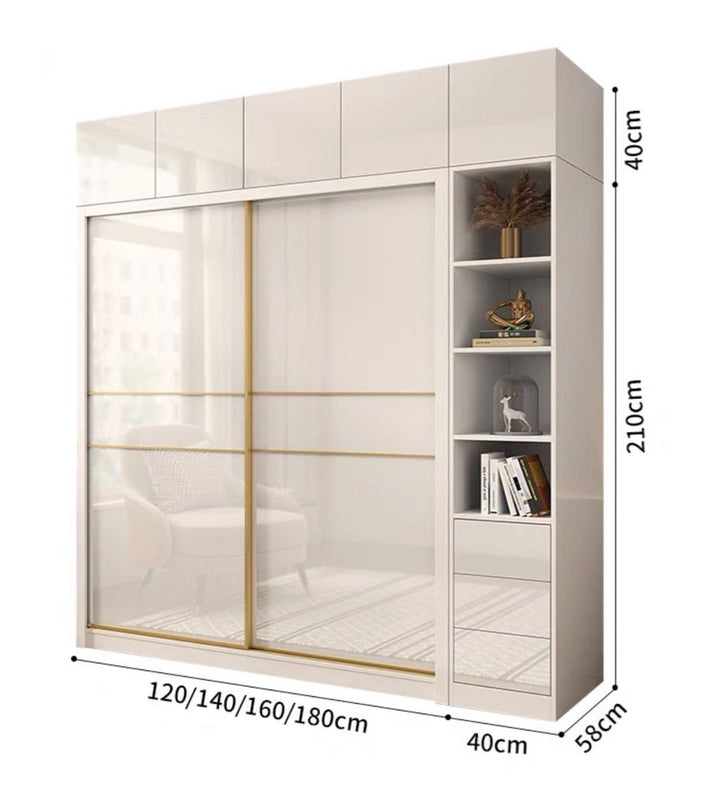 AUGUSTUS Modern Wardrobe - Radical Homes Singapore