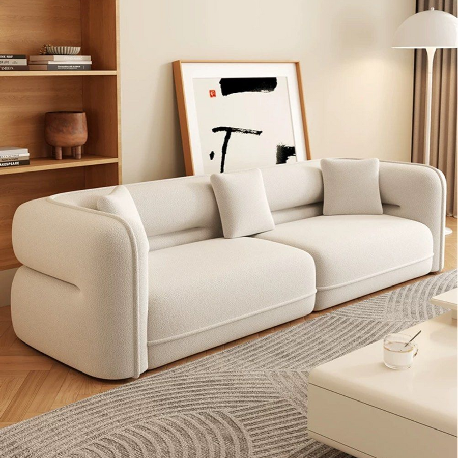 OLMARIS Modern Boucle Sofa - Radical Homes Singapore