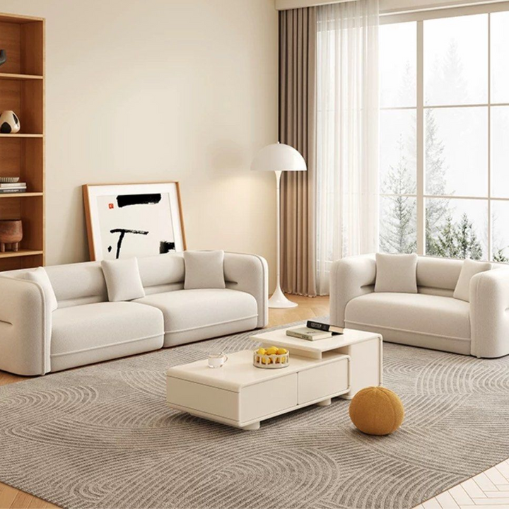 OLMARIS Modern Boucle Sofa - Radical Homes Singapore