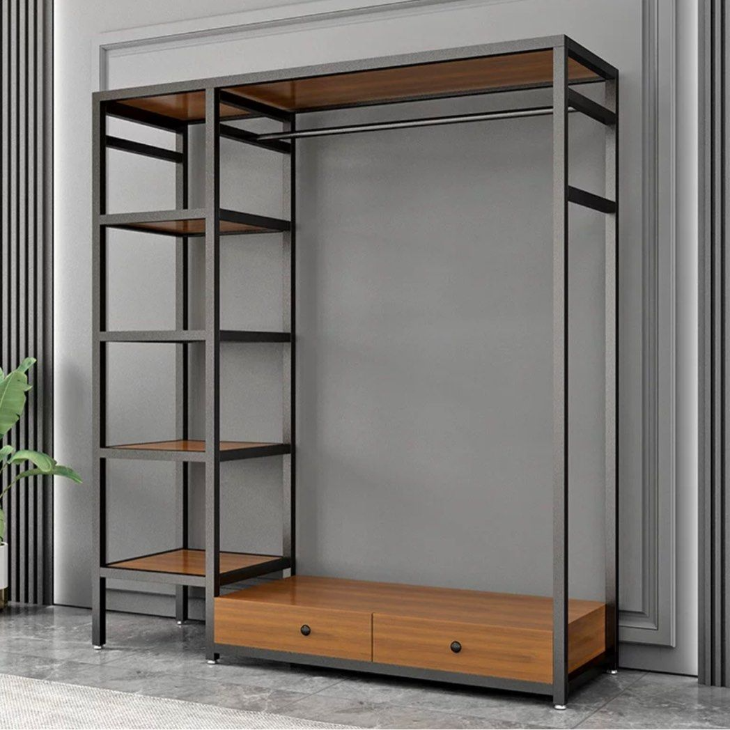 MAXIMUS Modern Open Concept Wardrobe - Radical Homes Singapore