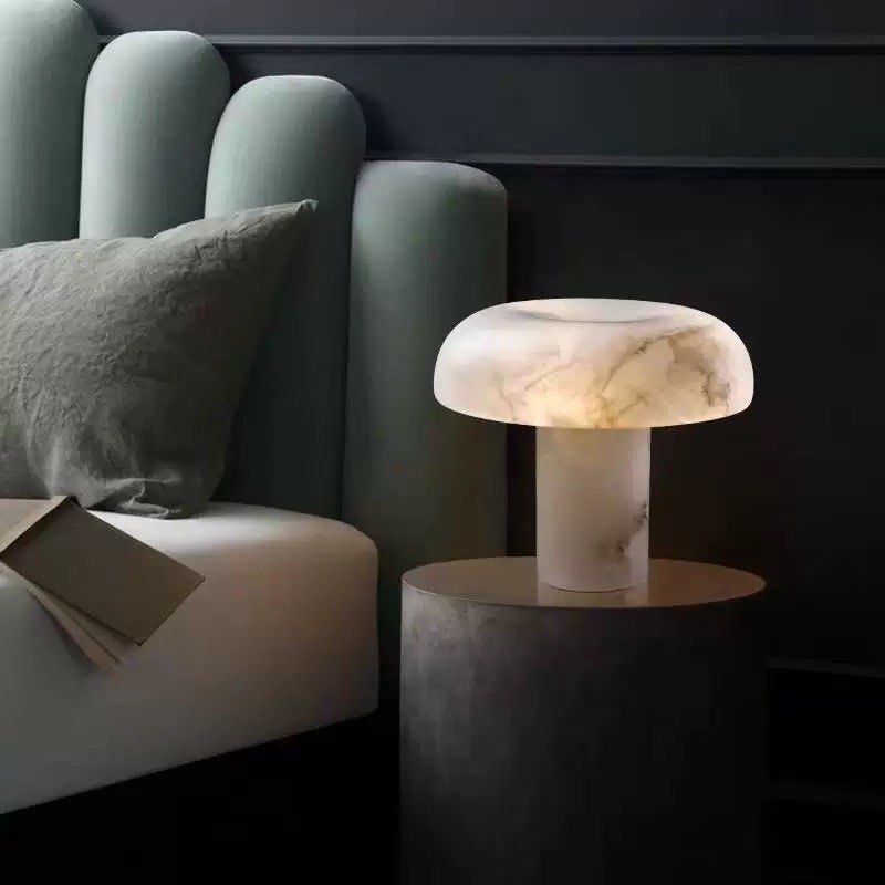 URANE Modern Marble Table Lamp - Radical Homes Singapore