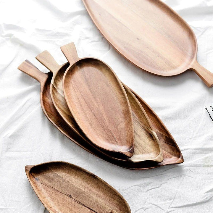 VALDRENN Acacia Solid Wood Serving Platter - Cassa Haus Singapore