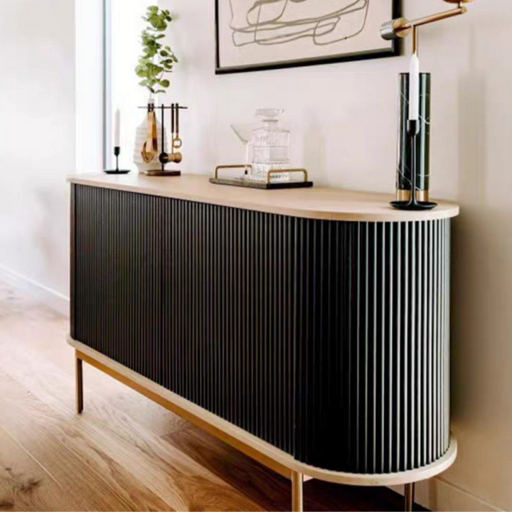 HOKYO Modern Solid Wood Sideboard - Radical Homes Singapore