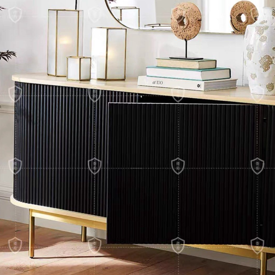 HOKYO Modern Solid Wood Sideboard - Radical Homes Singapore