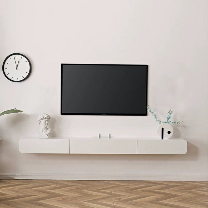 SHORAN Modern Minimalist Floating TV Console - Radical Homes Singapore
