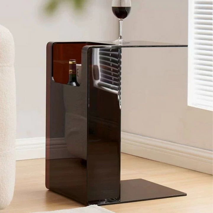 REGAN Modern Acrylic Side Table - Radical Homes Singapore