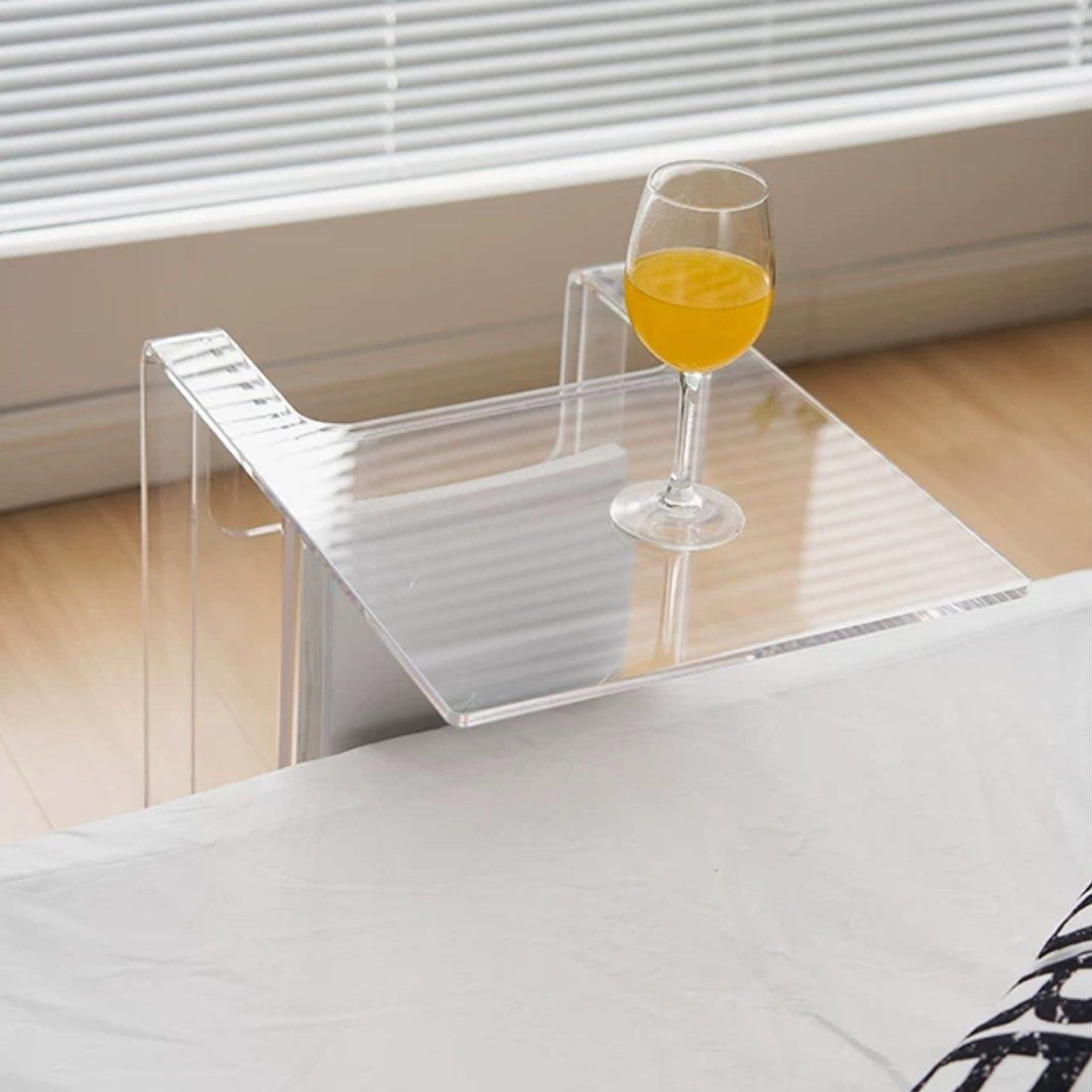 REGAN Modern Acrylic Side Table - Radical Homes Singapore