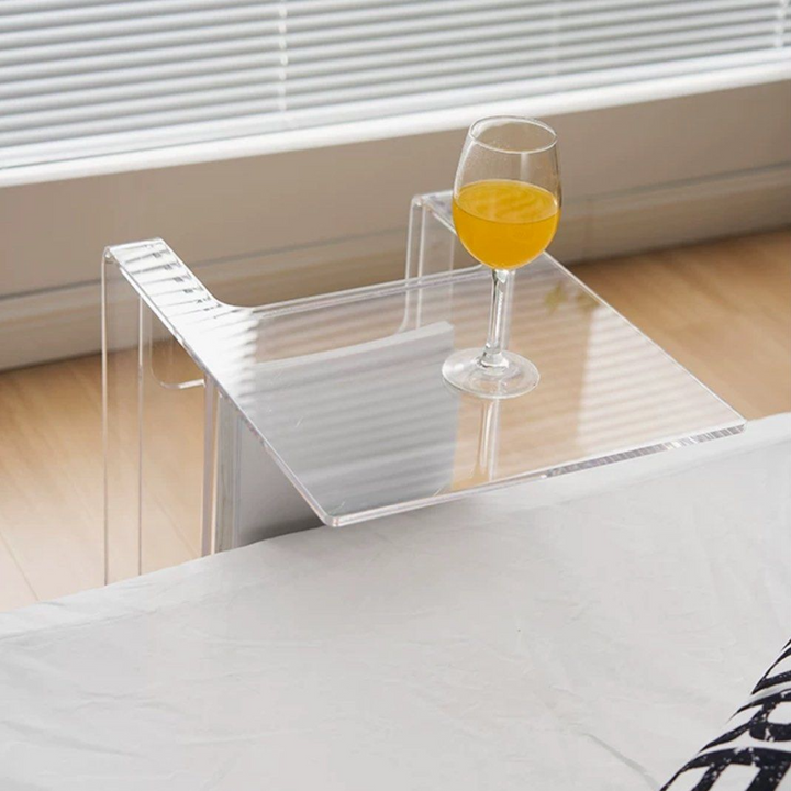 REGAN Modern Acrylic Side Table - Radical Homes Singapore