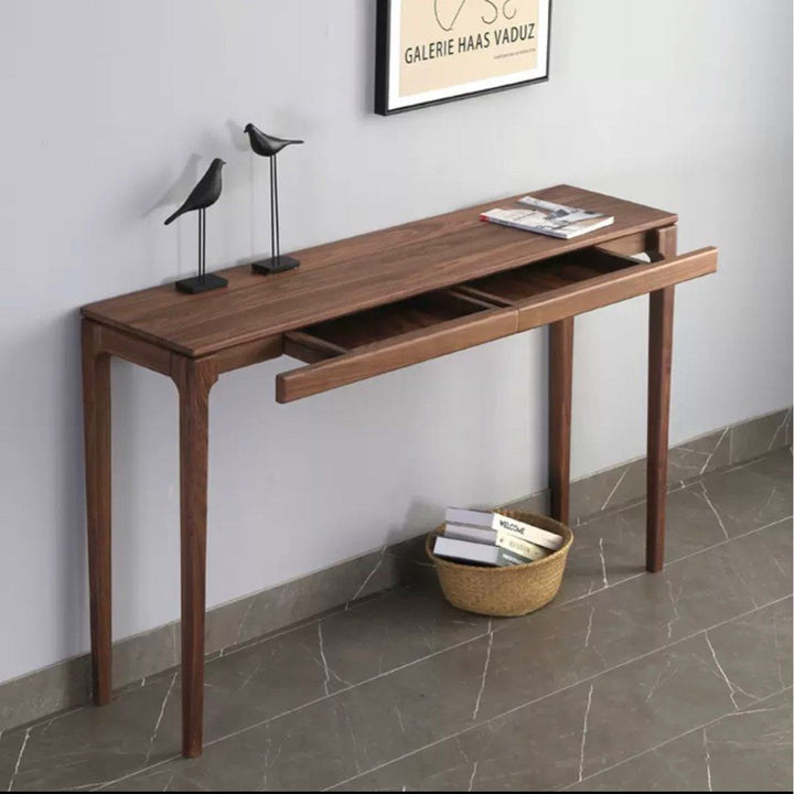 ANOUK Modern Wood Console Table - Radical Homes Singapore