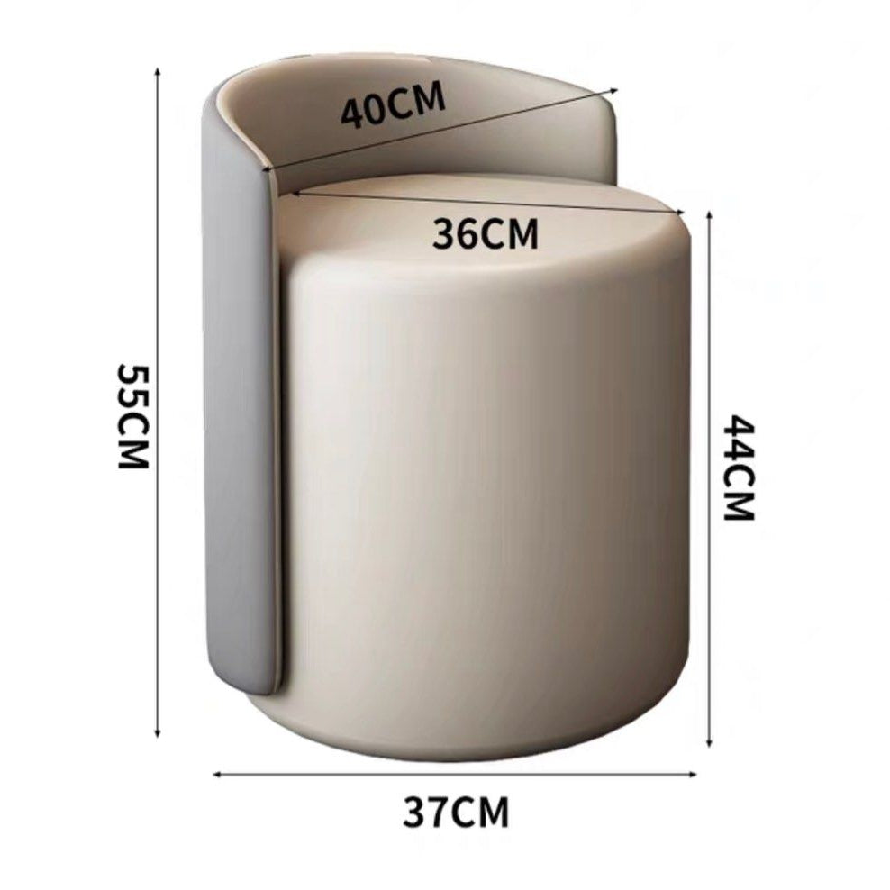 VAGE Modern Vanity Stool - Radical Homes Singapore