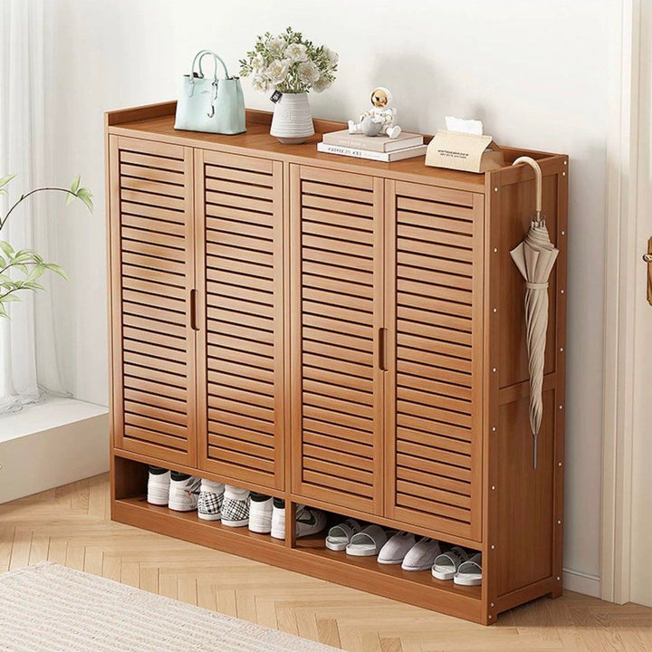 VELDRYN Rustic Shoe Cabinet - Cassa Haus Singapore