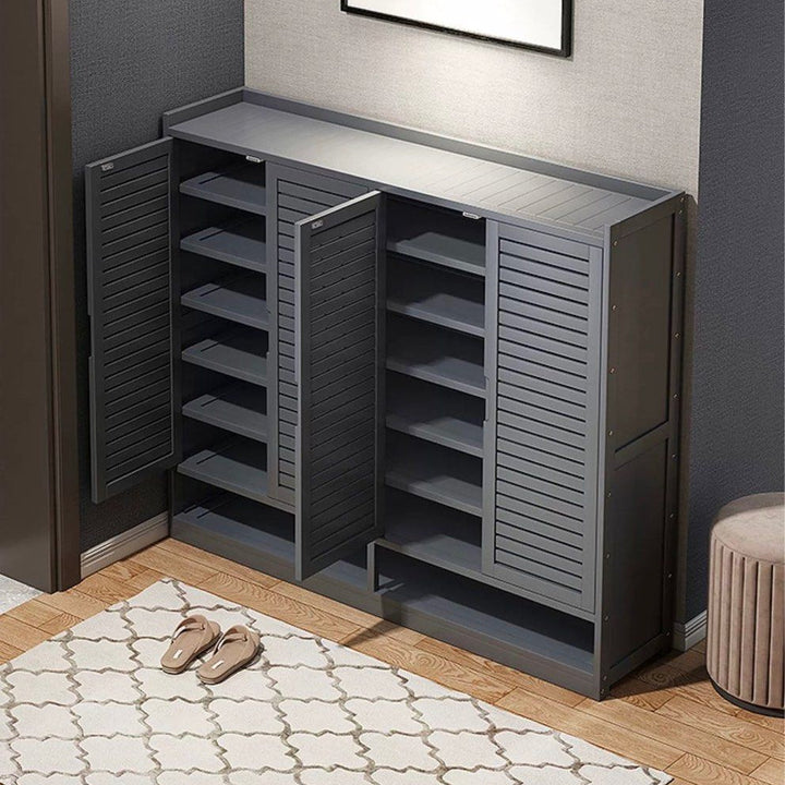 VELDRYN Rustic Shoe Cabinet - Cassa Haus Singapore