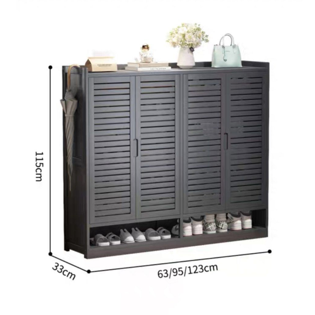 VELDRYN Rustic Shoe Cabinet - Cassa Haus Singapore