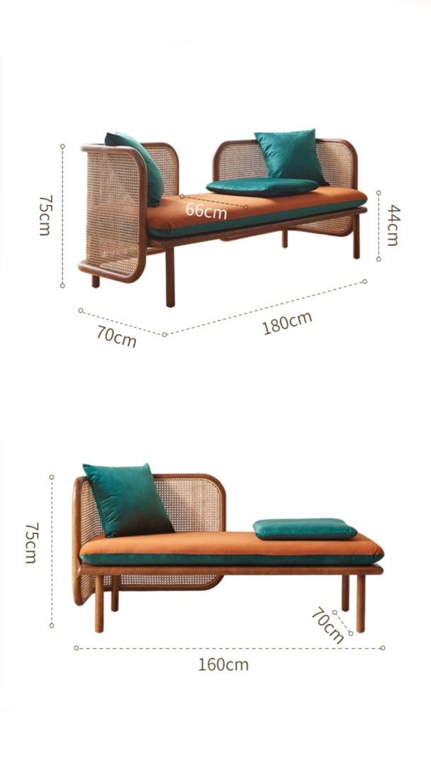 NOZUMI Japandi Rattan Sofa - Radical Homes Singapore